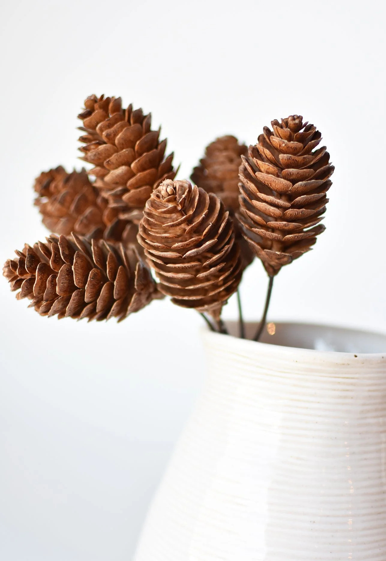 10" Faux Pinecone Stem Bundle | Walmart (US)