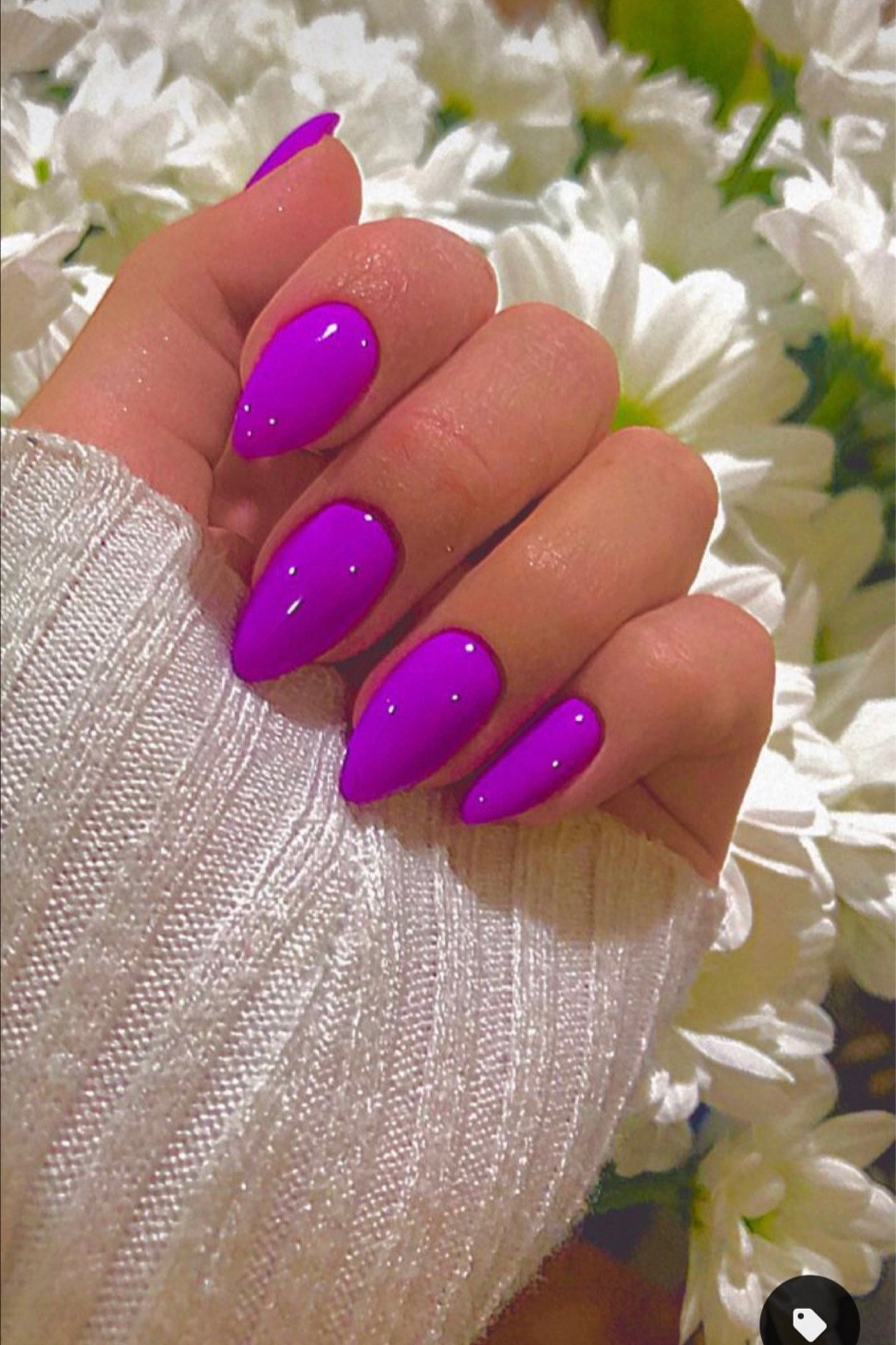 Neon purple nail polish 

#LTKbeauty #LTKsalealert #LTKunder100