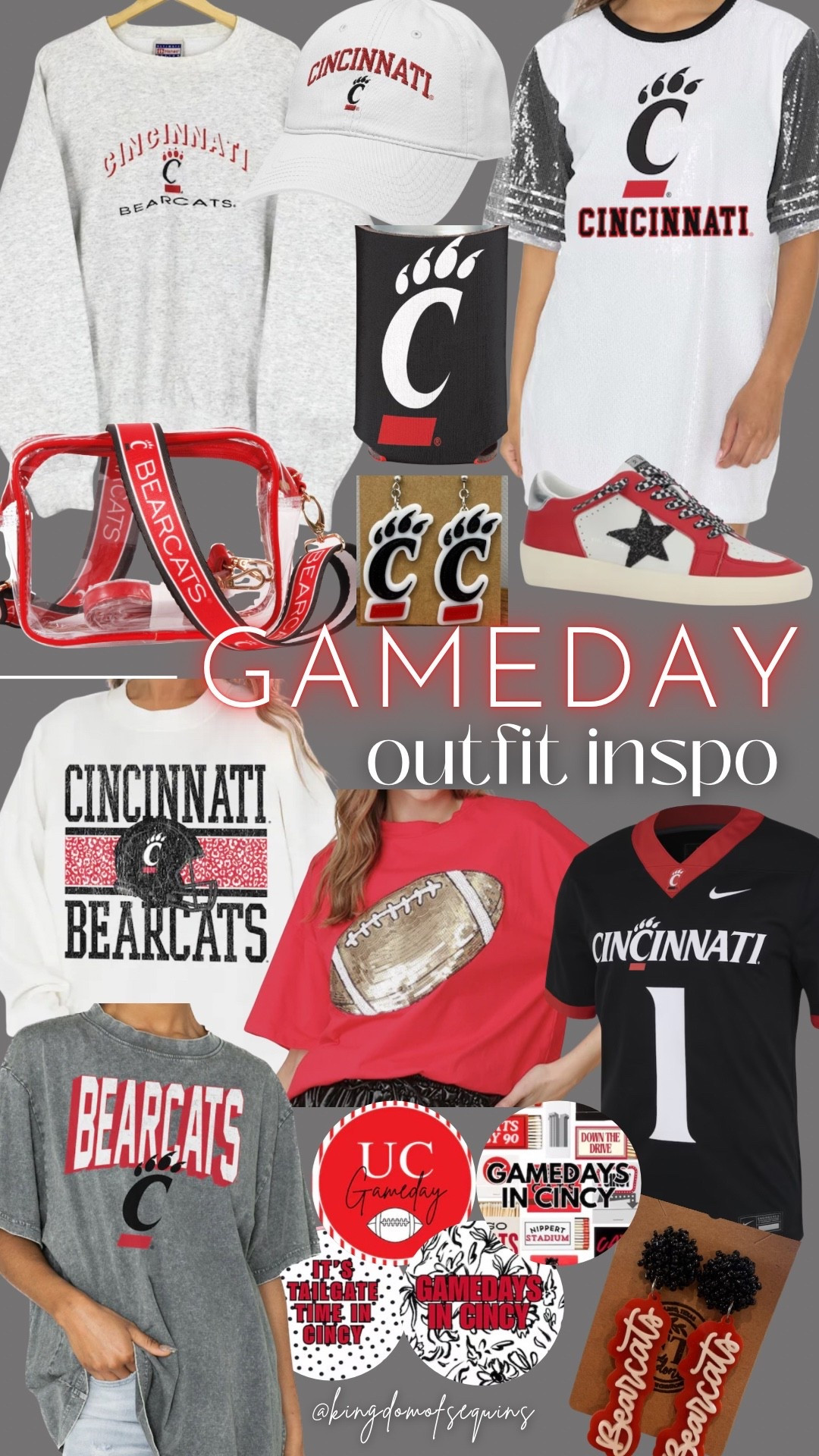 Cincinnati Bearcats gameday outfit inspo!

#LTKFindsUnder50 #LTKSaleAlert #LTKSeasonal