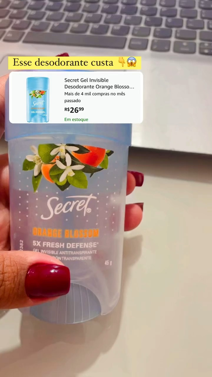 😱Genteee… Esse desodorante é surreal de perfeito!
Eu usava o Rexona Clinical e comprei esse para experimentar e advinhem?? Virou meu TOP 1…
Não largo mais não…😊😅

🤑APROVEITA QUE TÁ NA PROMOÇÃO E GARANTE O SEU , ECONOMIZE AQUI!

🛍️Clique em Comprar produtos 👇