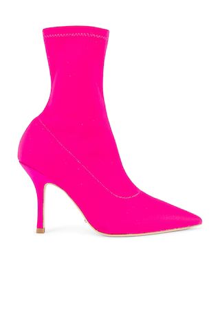 Tony Bianco Kitana Heeled Bootie in Pink Lycra from Revolve.com | Revolve Clothing (Global)