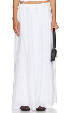 SNDYS Ophelia Skirt in White from Revolve.com | Revolve Clothing (Global)