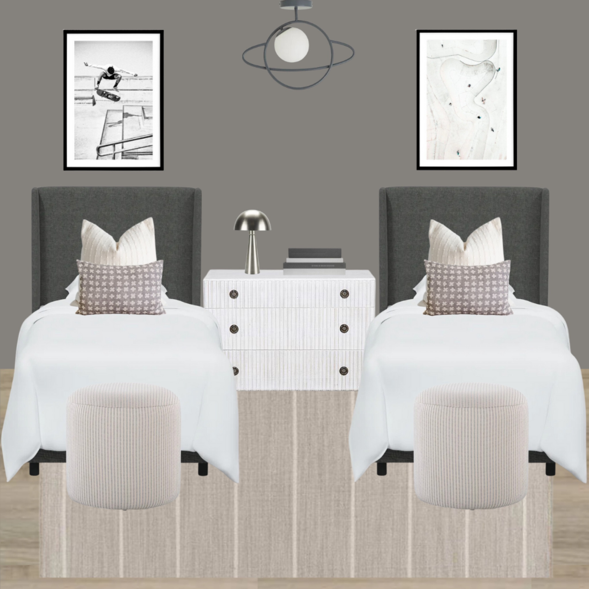 Twin Boys, Twin Bedroom, Bedroom Ideas, Bedroom Decor, Bedroom Inspo, Single Beds, Upholstered Single Beds, Home Inspo, Home Decor, Homeware, Bedroom Design Ideas

#LTKhome #LTKfamily #LTKkids