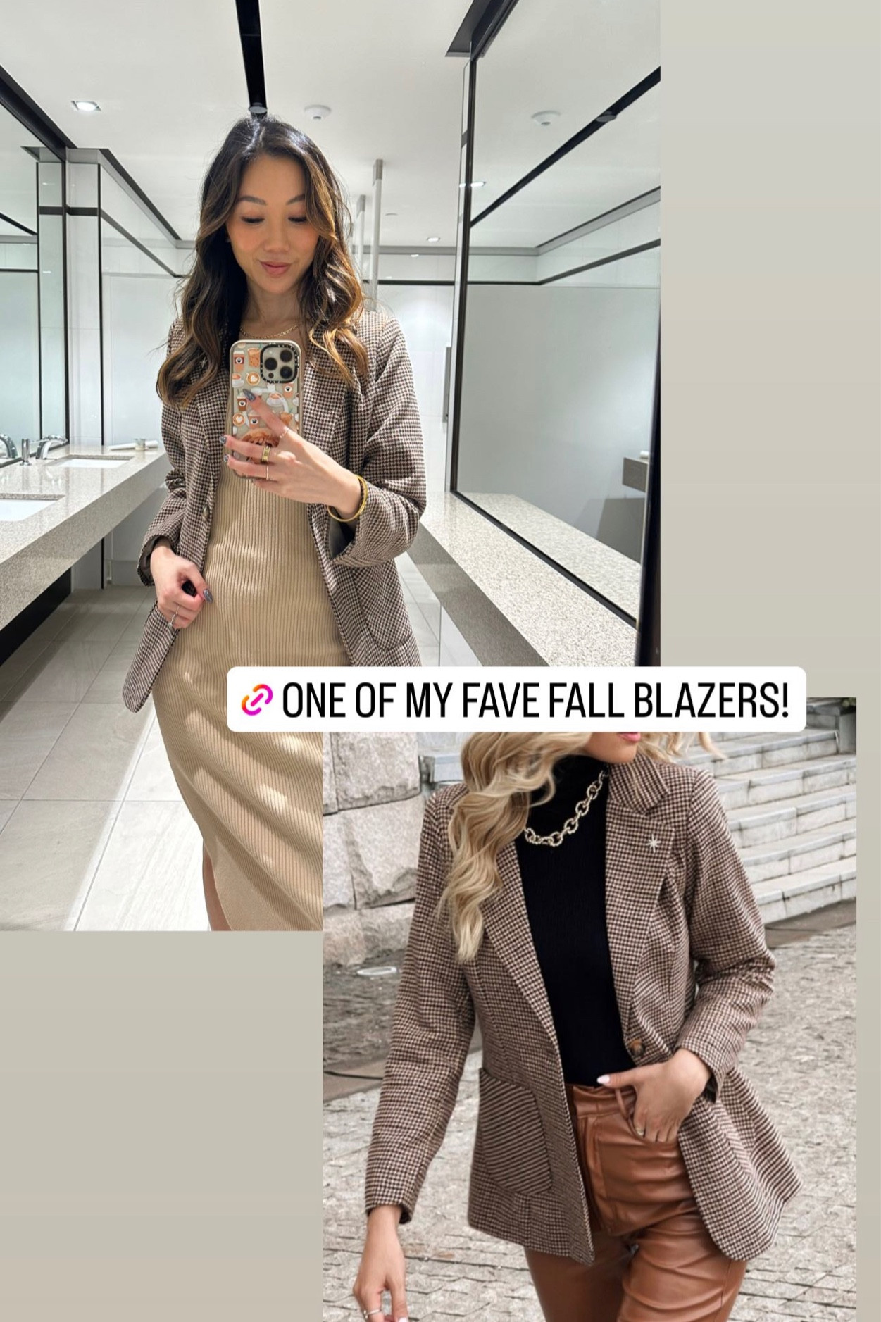 Sharing some of my favourite fall blazers, including this houndstooth blazer, which is an affordable find, and a great option for the office or casual days as well. 

#LTKAsia #LTKover40 #LTKworkwear