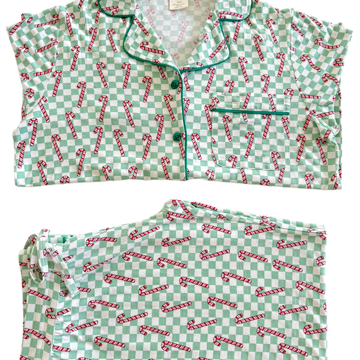 Women's Lounge Set, Winterfresh Candy Cane | SpearmintLOVE