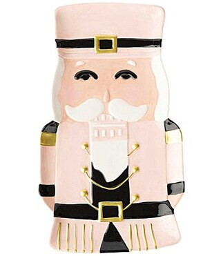 8 Oak Lane Pink Nutcracker Platter | Dillard's