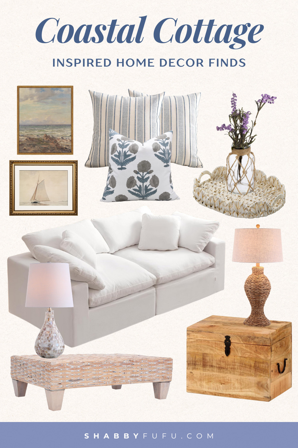 Coastal cottage decor finds from Amazon inspired by our latest home tour! 

 

#LTKSeasonal #LTKHome #LTKFamily