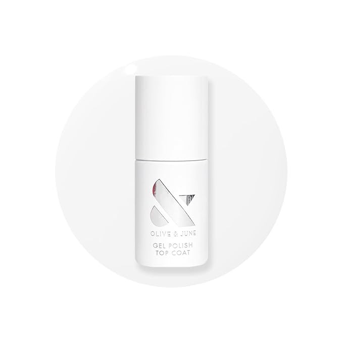 Olive & June Gel Polish Top Coat | UV LED Nail Lamp Needed | Long Lasting Formula | Up to 21 Days... | Amazon (US)