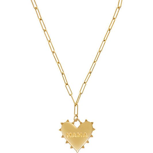 18" Radiant Heart MAMA Necklace | Maisonette