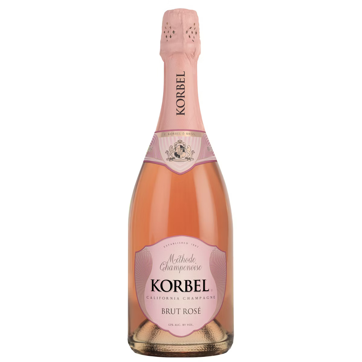Korbel Brut Rosé Champagne - 750ml Bottle | Target