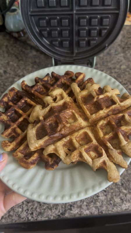 Gluten free collagen waffles with banana and cinnamon! Love this waffle press. So easy to use and clean. 🧇🧇

#LTKbeauty #LTKxTarget #LTKfindsunder50