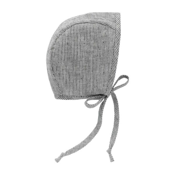 Natural Stripe Bonnet | Maisonette