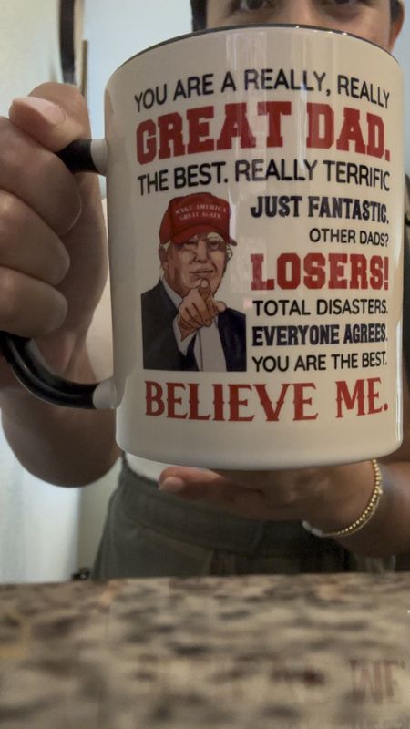 One of my husband’s Father’s Day gifts haha! A Trump mug#LTKGiftGuide

#LTKMens #LTKVideo #LTKFindsUnder50