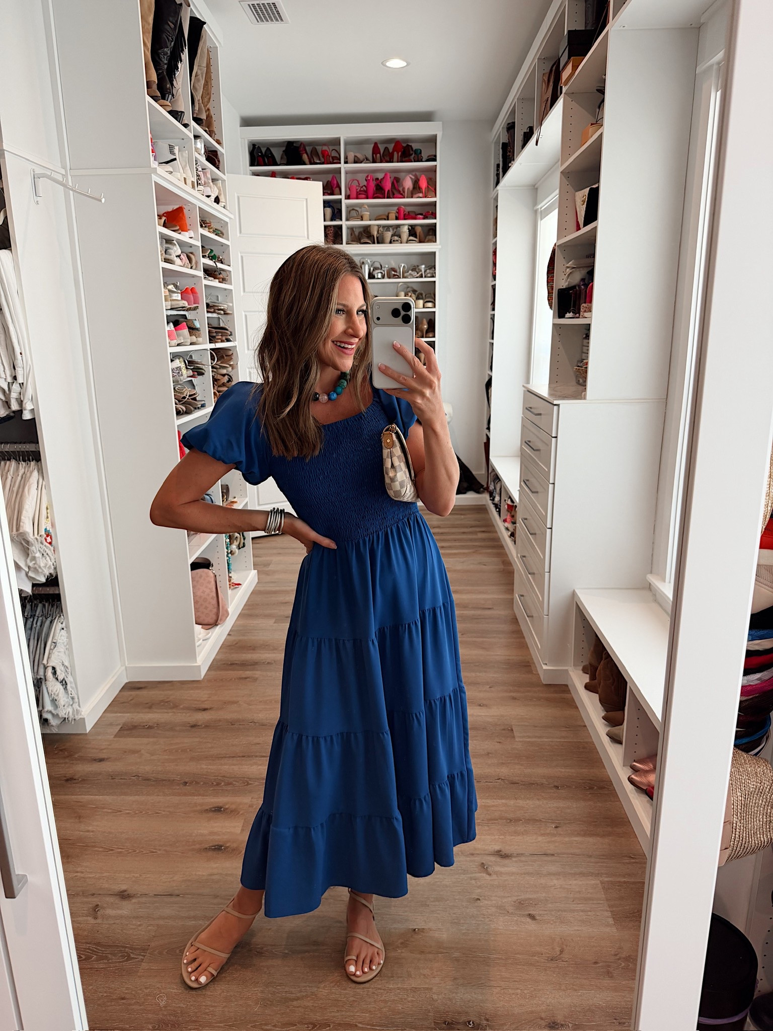In a small dress, necklace, sandals and accessories - fits tts.

#LTKootd #LTKgrwm #LTKSeasonal