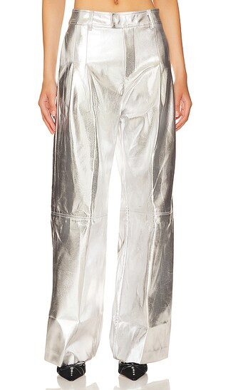 Tinsley Pants in Silver | Revolve Clothing (Global)