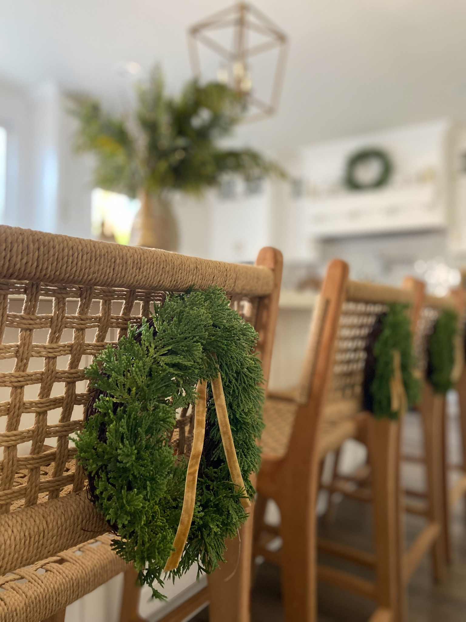 Mini wreaths add the perfect holiday touch! All under $10