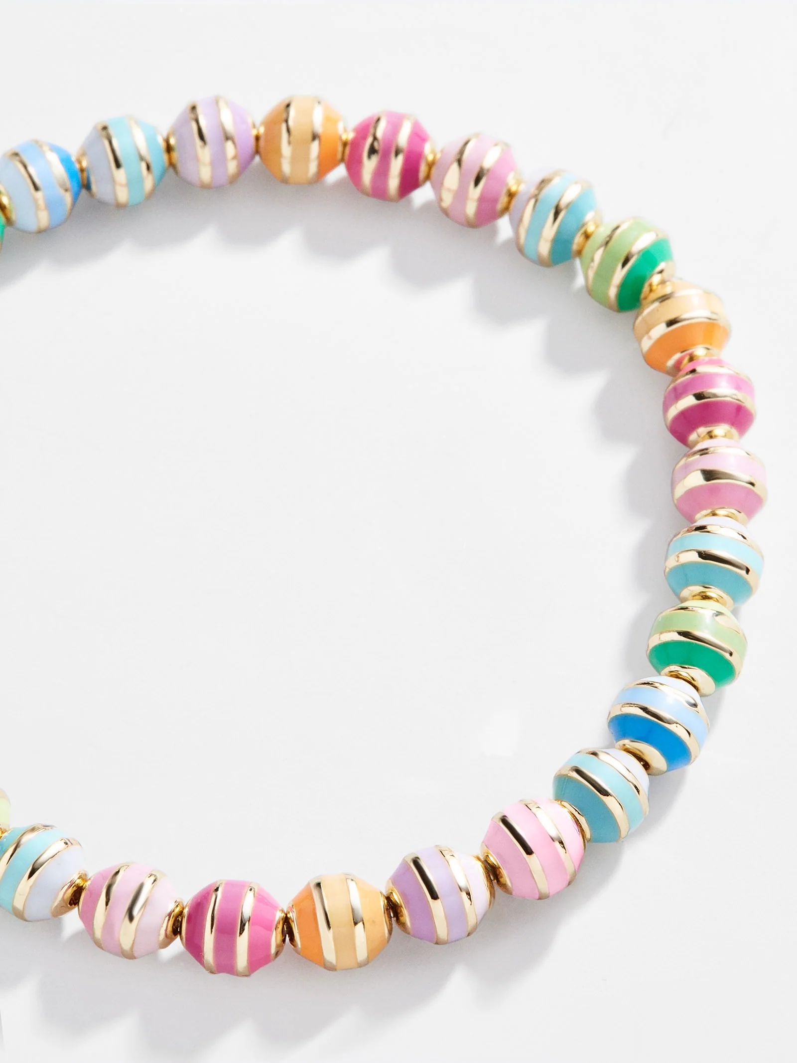 Pisa Bracelet: Rainbow Enamel | BaubleBar (US)