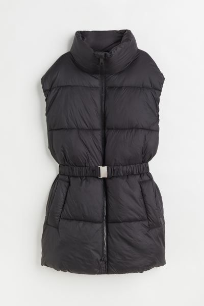 Belted puffer gilet | H&M (UK, MY, IN, SG, PH, TW, HK)