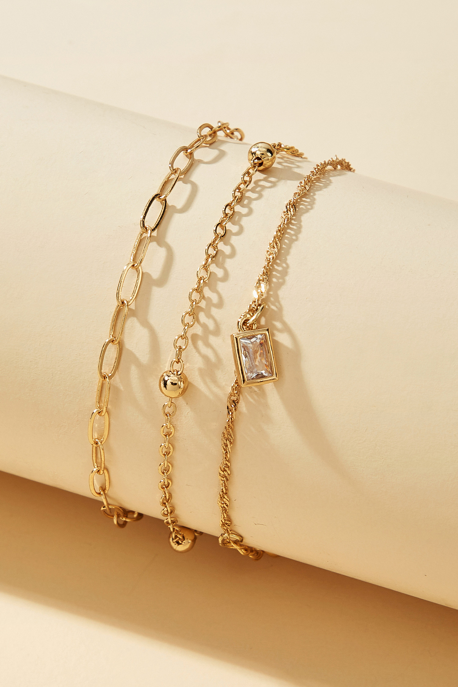 Little by Little Gold-Tone Bracelet | Cupshe US