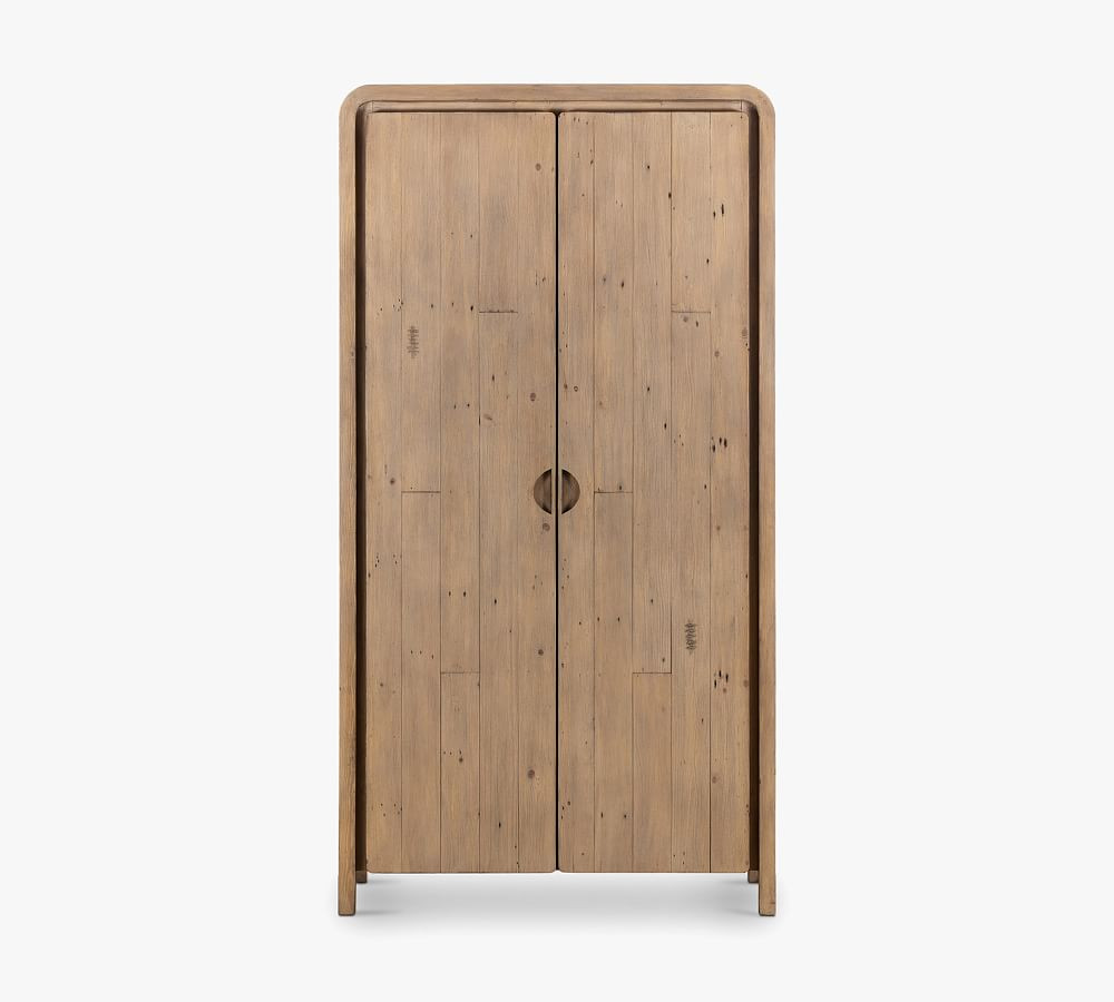 Bedford Reclaimed Wood Armoire (40.5") | Pottery Barn (US)