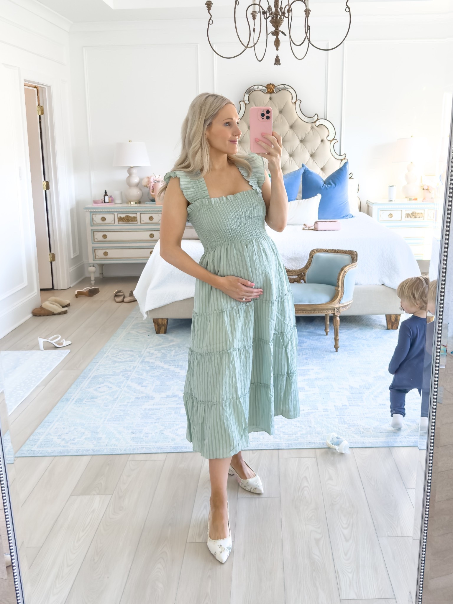 Hill house nap dress
Size medium (runs generous - will size down to a small next time)
Green dress
Green spring dress
Seersucker dress

Palm beach outfit 🌴 
Palm beach dress
Vacation dress

Baby shower dress! 
Yellow baby shower dress
Boy baby shower dress 
Easter dress
Blue and yellow dress
Perfect easter dress! Wearing medium
Yellow dress
Yellow midi dress
Spring dress
Spring outfit idea
Grandmillenial
Yellow bow dress
Vacation outfit
Easter outfit
Bump friendly dress
24 weeks pregnantt
Spring wedding guest dress
Ruffle dress
Blue dress
Revolve dress


#LTKFindsUnder100 #LTKFindsUnder50 #LTKBump