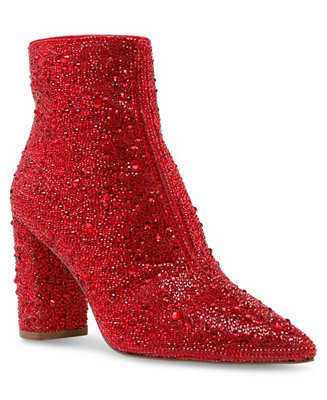 Betsey Johnson Women's Cady Evening Booties - Macy's | Macy's