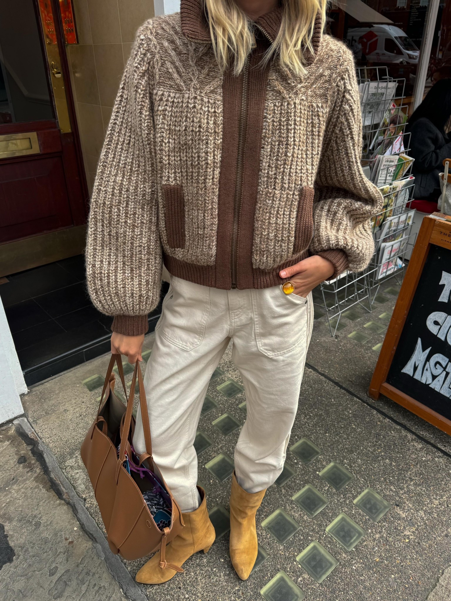 ba&sh chunky knit cardigan 🤎

Autumn outfit, winter outfit, suede boots, zip through cardigan 

#LTKwinter #LTKautumn #LTKuk