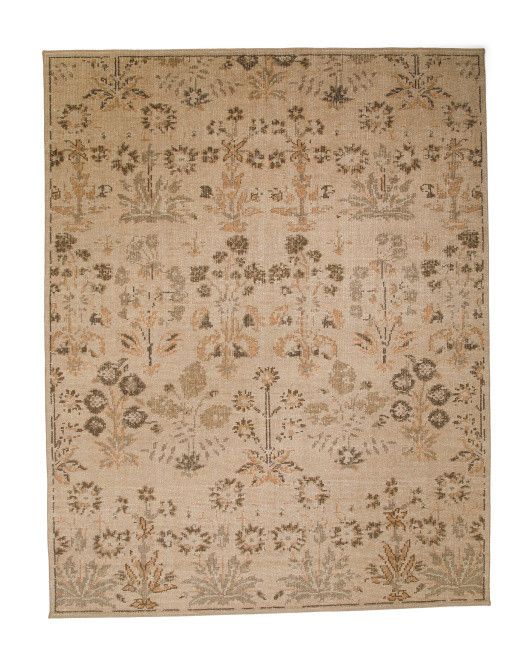 Wool Blend Wildflower Rug | TJ Maxx