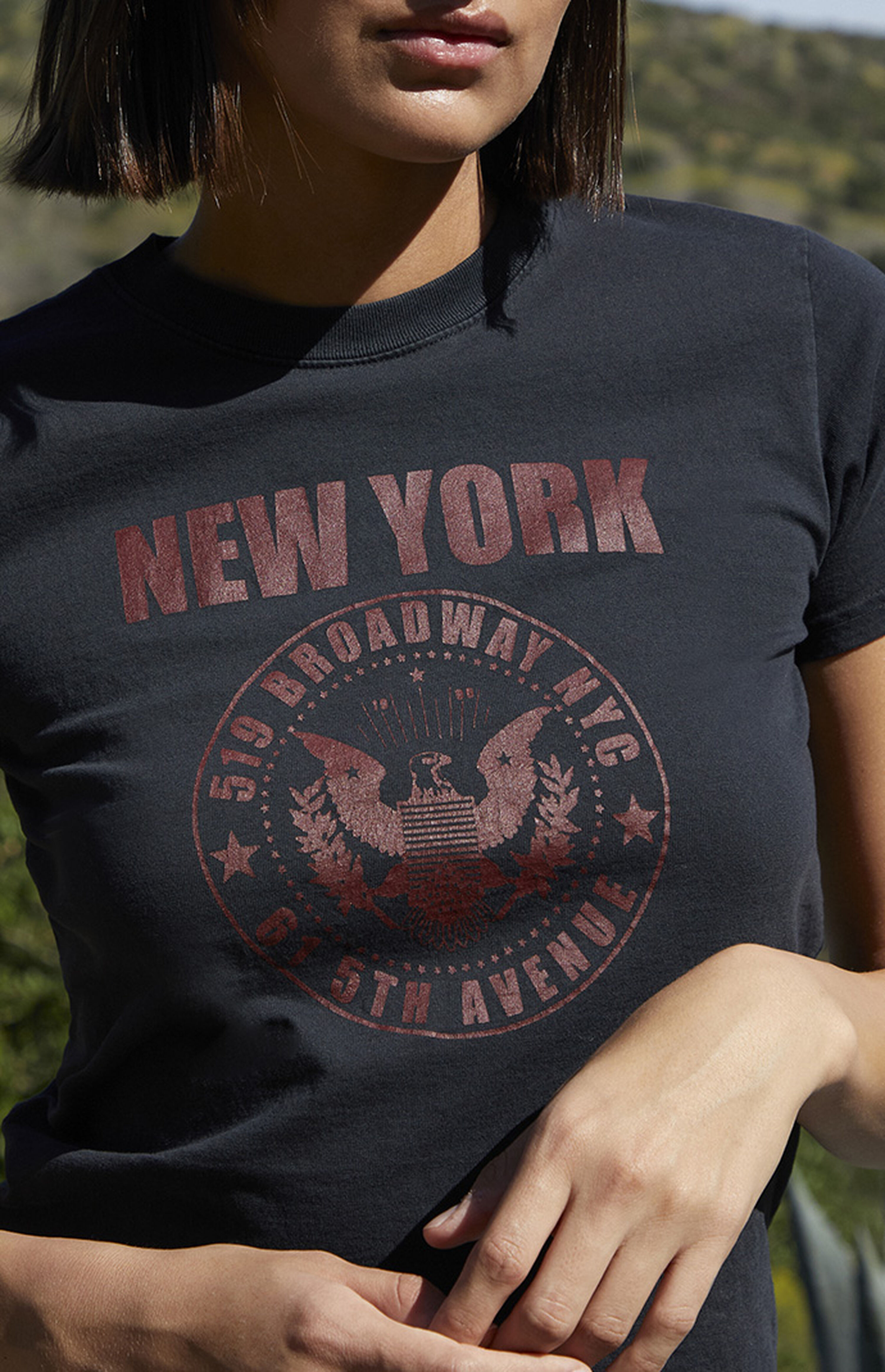 John Galt New York Cropped T-Shirt | PacSun | PacSun