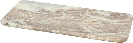 Bloomingville Modern Marble Serving, White Cutting Boards, 12" L x 6" W x 1" H, Brown & White | Amazon (US)