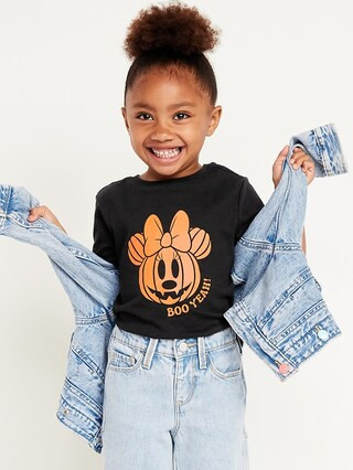 Disney© Pumpkin Minnie Mouse Unisex Graphic T-Shirt for Toddler | Old Navy (US)