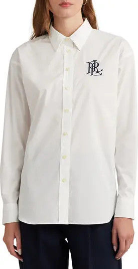 Relaxed Fit Stretch Cotton Shirt | Nordstrom