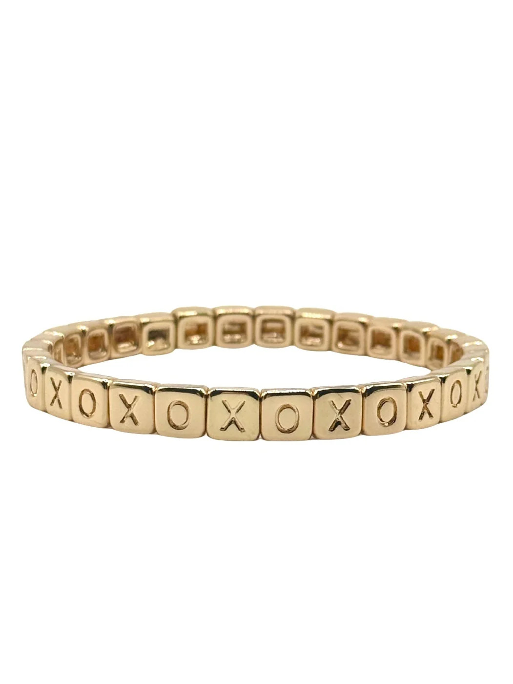 The XOXO Gold Bracelet | La Lumiere NY