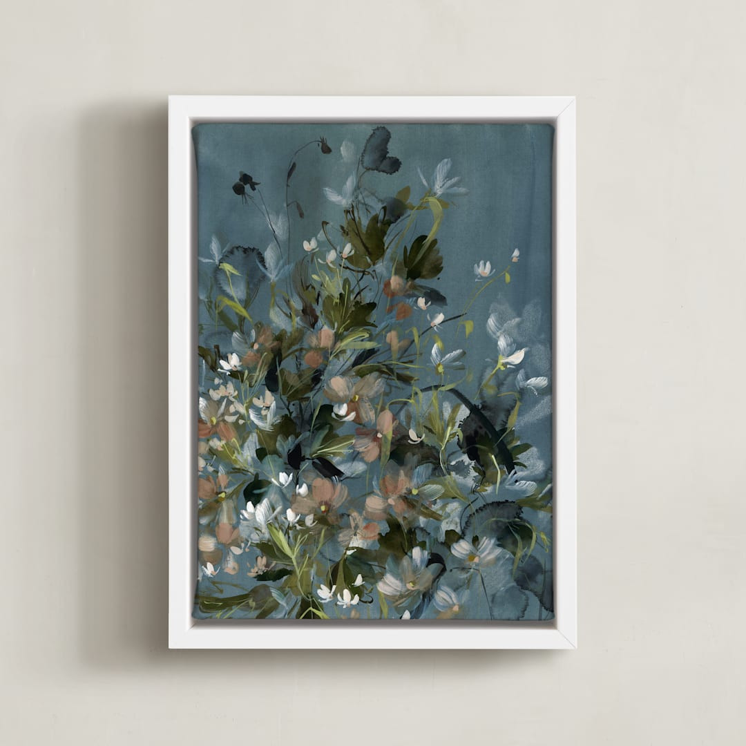 Hydrangeas at Dusk | Minted