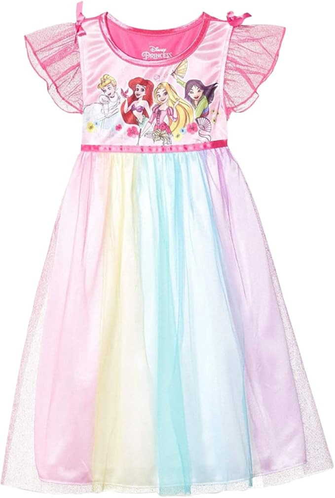 Disney Girls' Fantasy Gown Nightgown | Amazon (US)