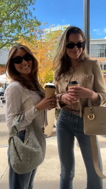 Bestie coffee dates 🤍 linking our fits! #fall #ootd #outfits 

#LTKworkwear #LTKshoecrush #LTKstyletip