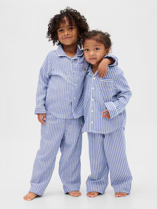 Baby & Toddler Recycled Flannel PJ Set | Gap (CA)