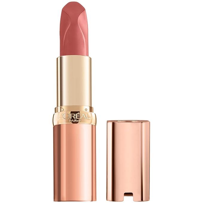 Amazon.com : L'Oreal Paris Cosmetics Makeup Les Nus Lipstick By Colour Riche, Nu Impertinent, 0.1... | Amazon (US)