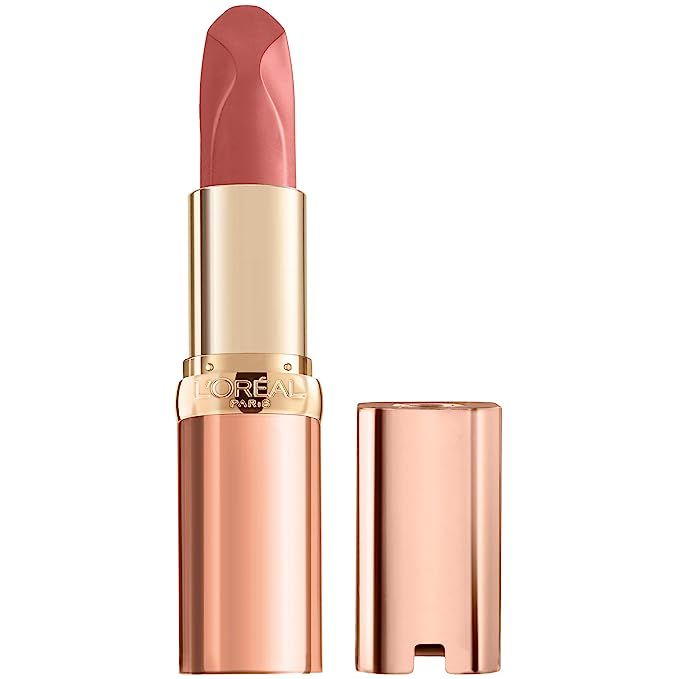 Amazon.com : L'Oreal Paris Cosmetics Makeup Les Nus Lipstick By Colour Riche, Nu Impertinent, 0.1... | Amazon (US)