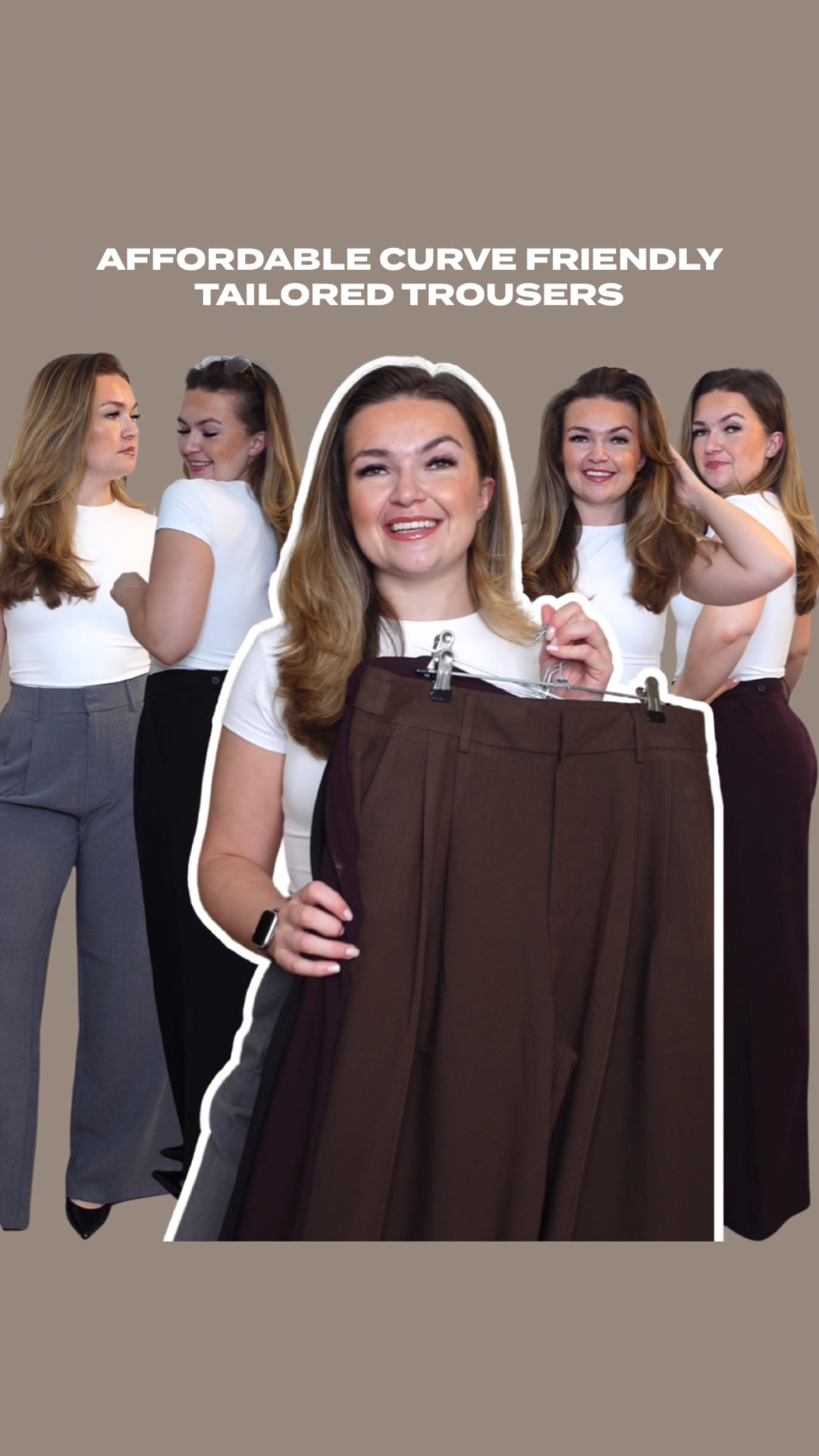 These may be my best find yet! Affordable, adjustable waist tailored trousers in grey, black, chocolate brown & burgundy! So on trend, so practical but such a good price! 

#LTKworkwear #LTKcurves #LTKautumn