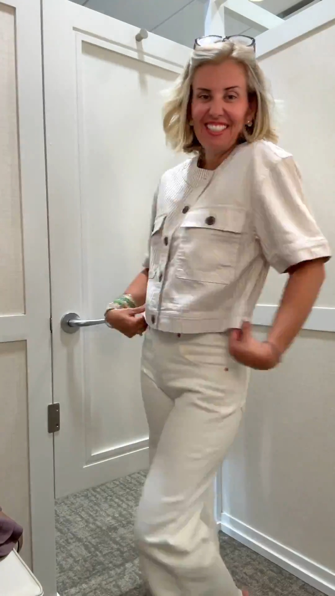 Such a fun try-on at Loft!! So many good pieces that we can wear year round and are so versatile. It certainly helps that it’s all 50% off too! ￼

#LTKdayinmylife #LTKSaleAlert #LTKPetite

