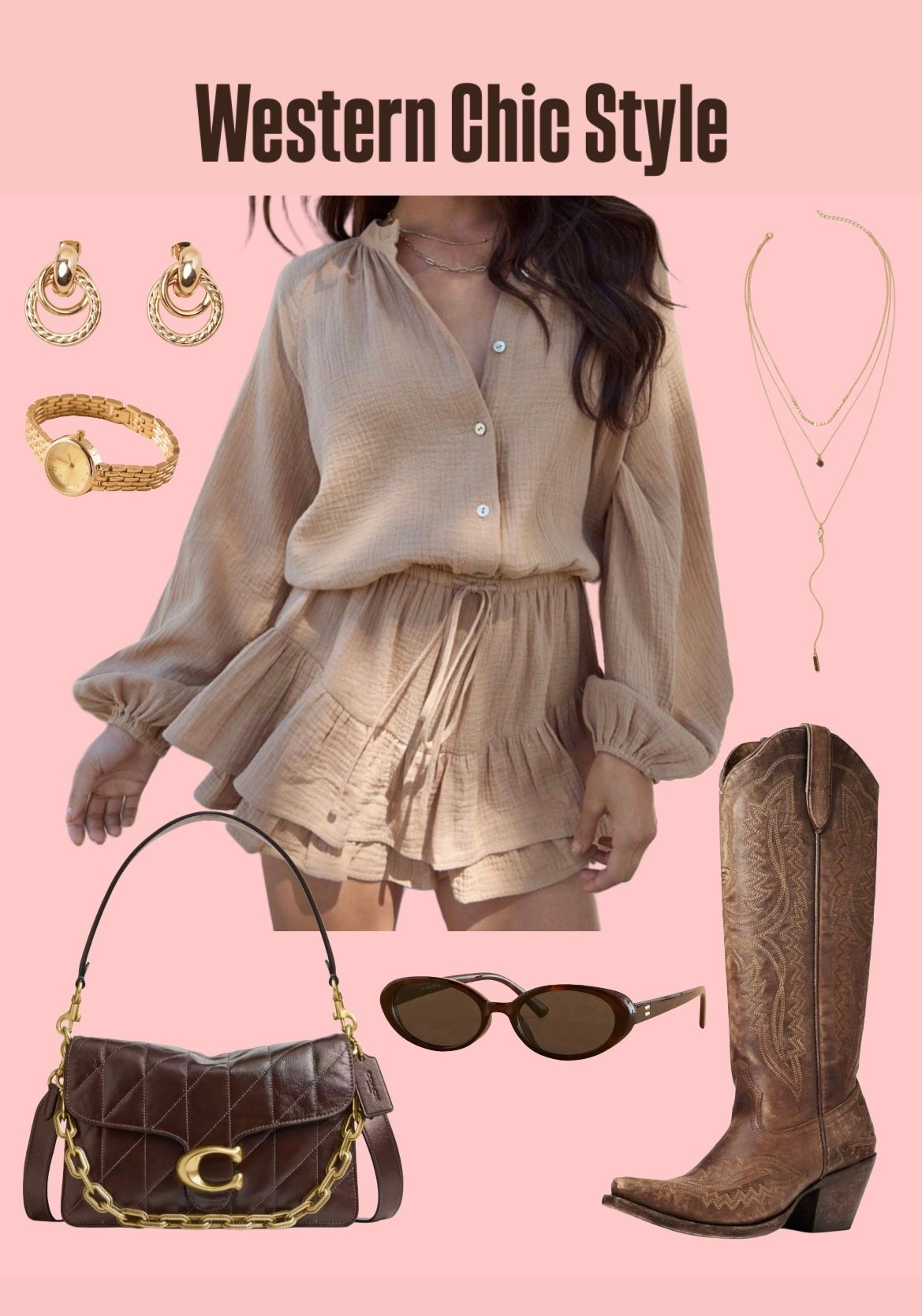 Western chic style! Romper is adorable 😍 code LORIG30 for 30% off romper 

#LTKSeasonal #LTKShoeCrush #LTKStyleTip