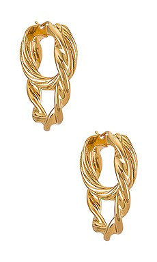 Loeffler Randall Holly Hoops in Gold from Revolve.com | Revolve Clothing (Global)