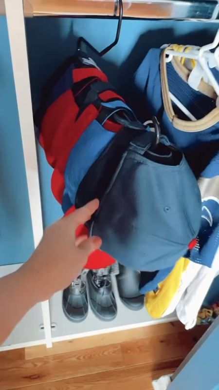 Baseball cap storage an issue for anyone else? I found this special cap hanger on Amazon and it’s perfect in my son’s closet. 👍🏻🧢

#closetorganization #kidsroom #kidscloset #boysroom #springcleaning

#LTKhome