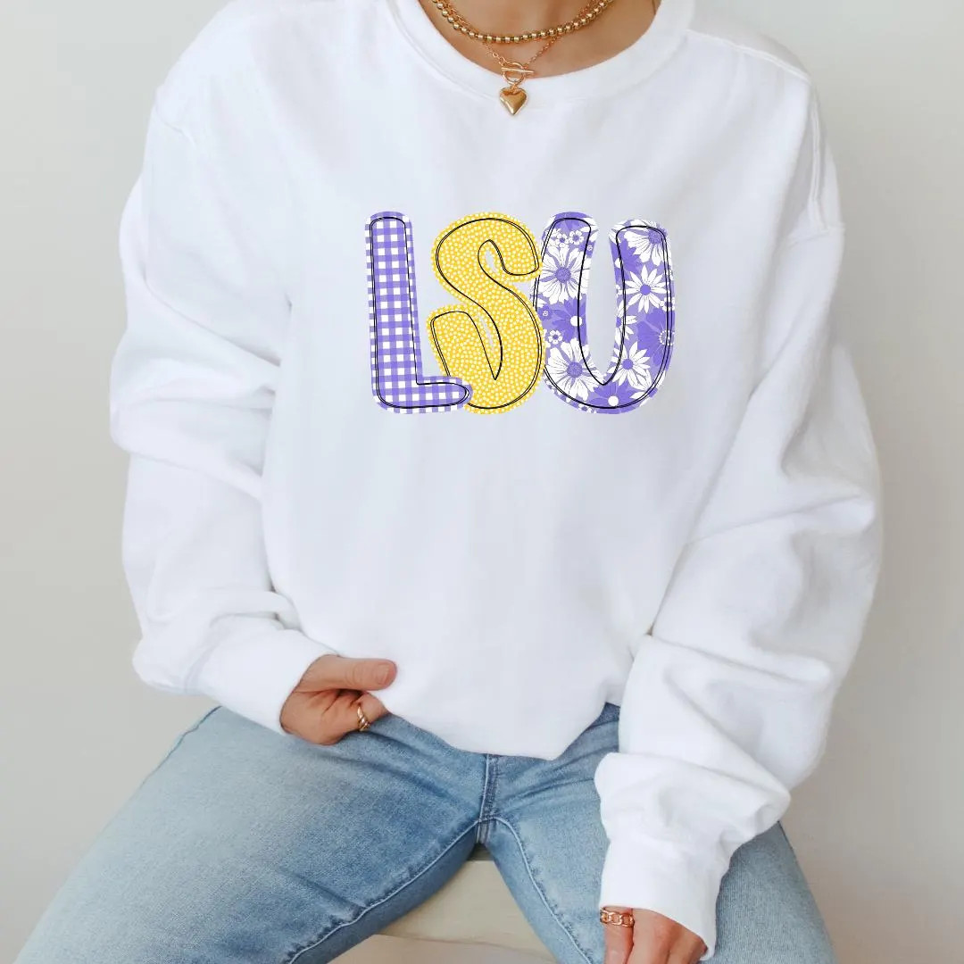 Louisiana Pride Tee Louisiana Shirt College Football Shirt Gameday Tee Gift for Football Fan Loui... | Etsy (US)