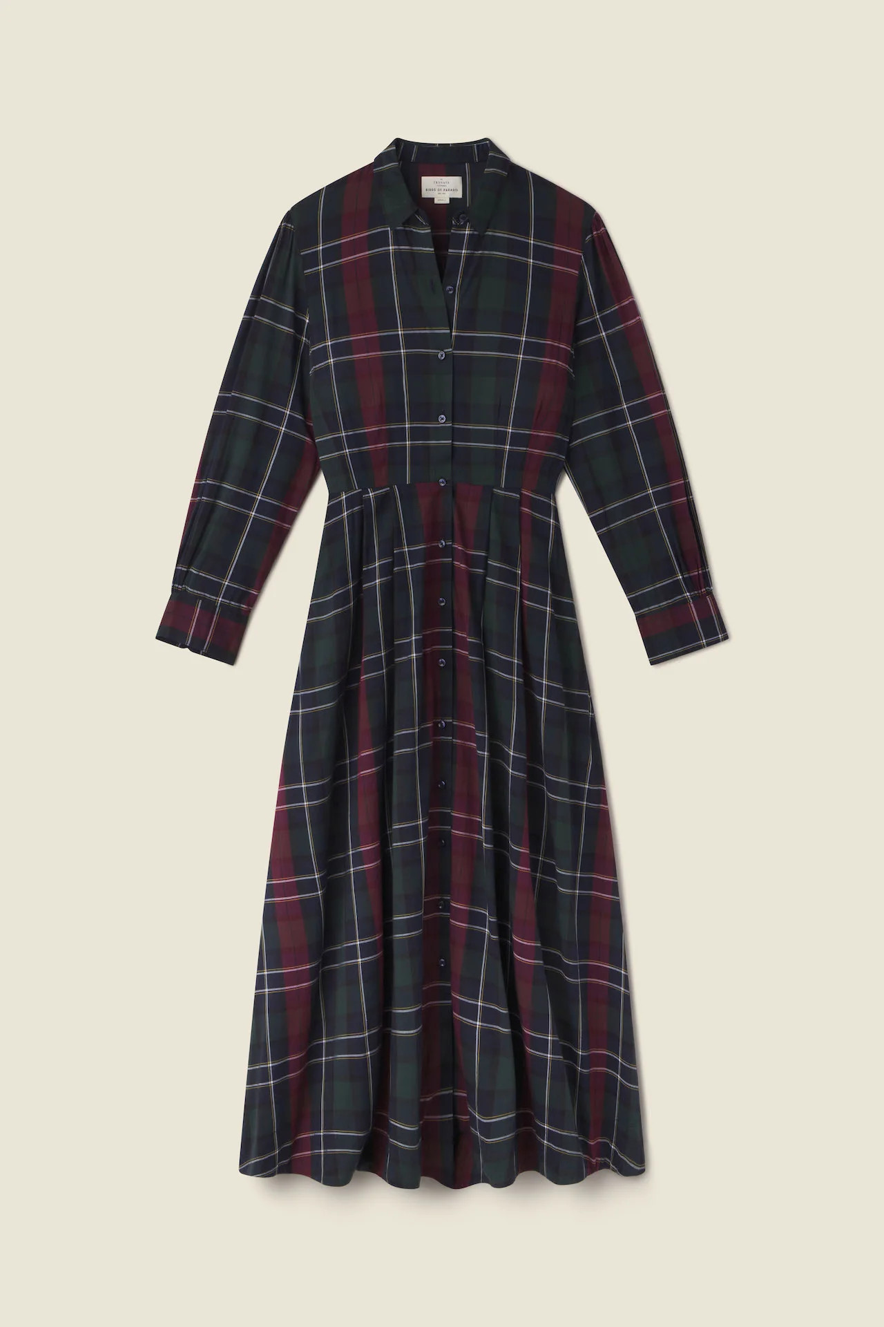 Emmelie Dress Chalet Plaid | TROVATA