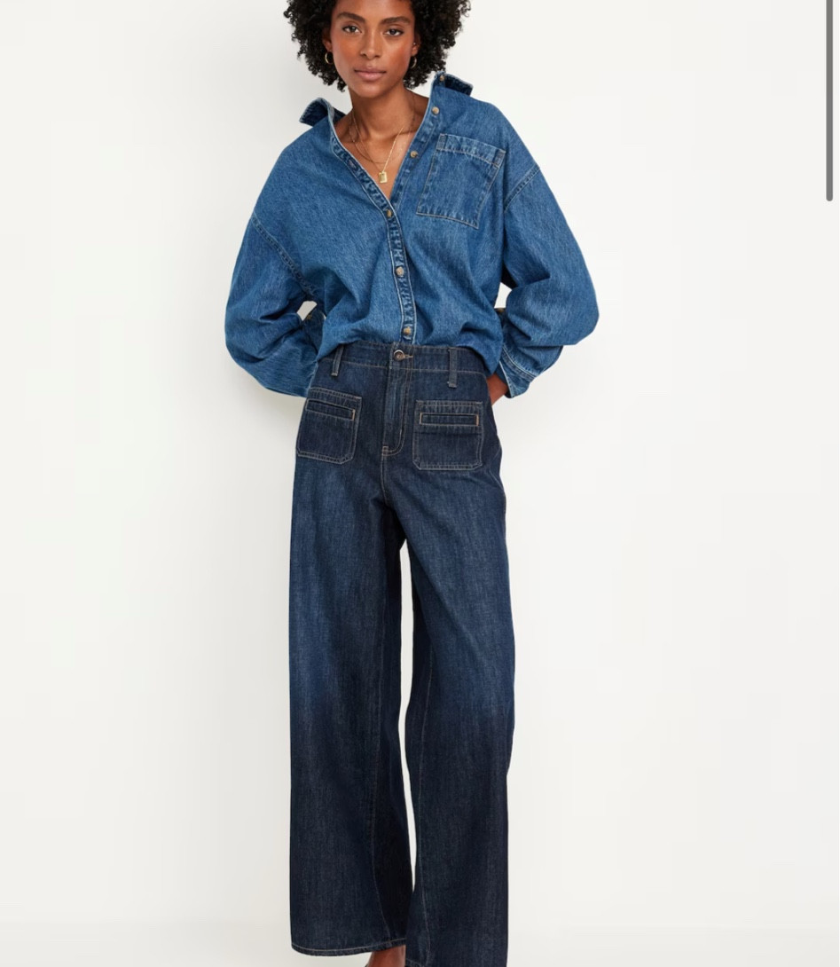 High-Waisted Baggy Wide-Leg Trouser Jeans




#LTKFallSale #LTKMidsize #LTKPlusSize
