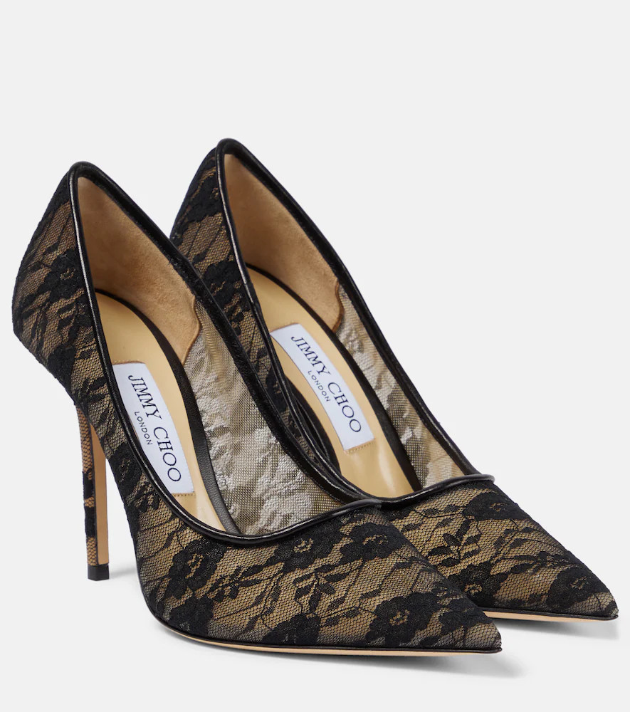Jimmy Choo Love 100 lace pumps | Mytheresa (INTL)