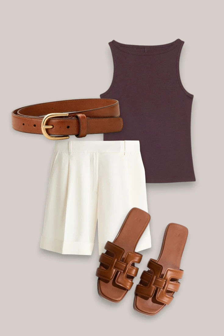 Linen shorts outfits for summer 

 #LTKsummer #LTKfestival #LTKstyletip