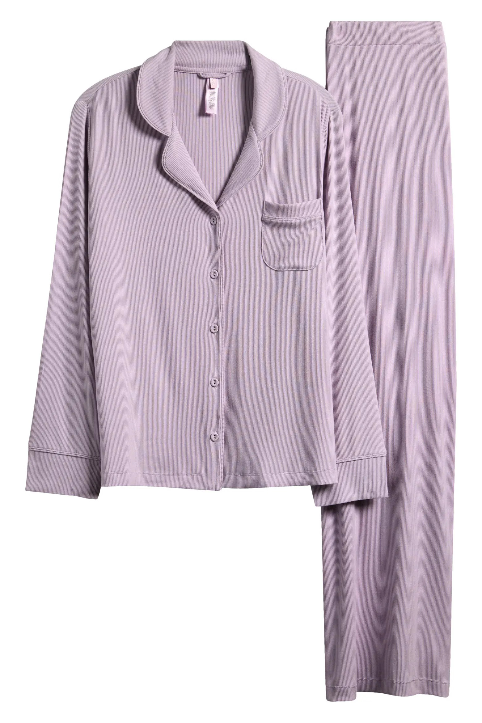 SKIMS Soft Lounge Rib Sleep Set (Women) | Nordstrom | Nordstrom